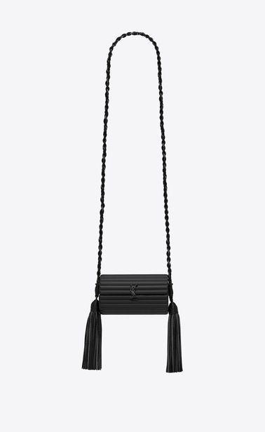 bag opium box nera in pelle